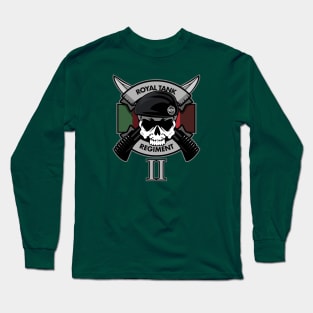 2nd Royal Tank Regiment (Front & Back logo) Long Sleeve T-Shirt